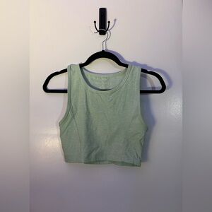 Green Cropped Active Tank